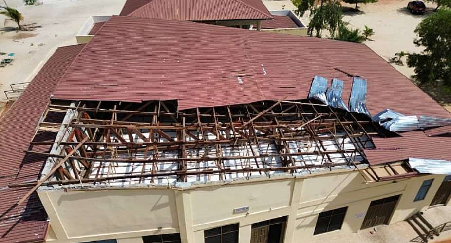 V/R: Keta NMTC appeals for support to fix damaged auditorium
