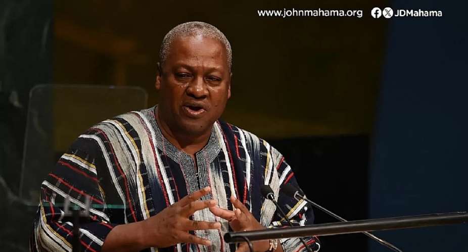 Mahama is the president for the future