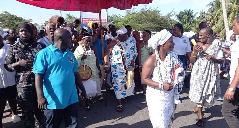 Effutu Traditional Area celebrates 2024 Aboakyer in splendour