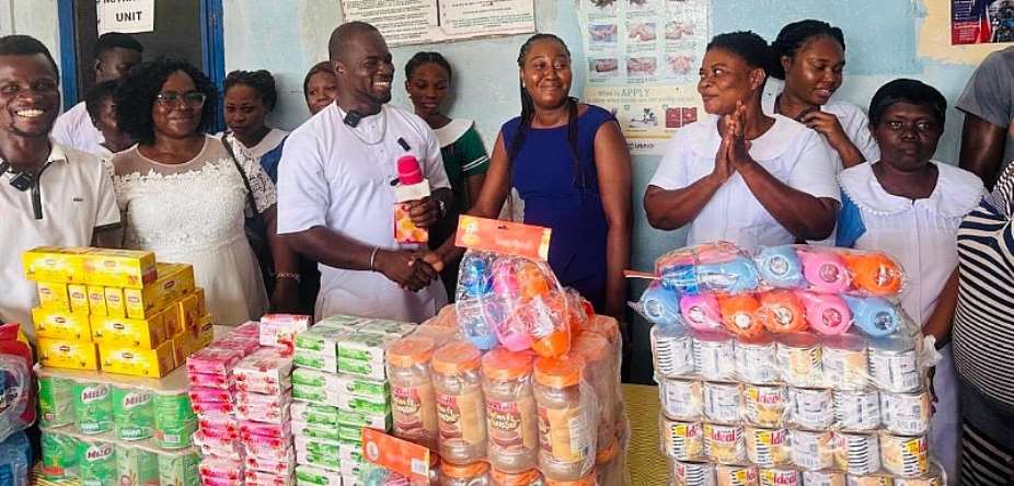 Jomoro MP Dorcas Afo-Toffey marks birthday with mothers at Half Assini Hospital