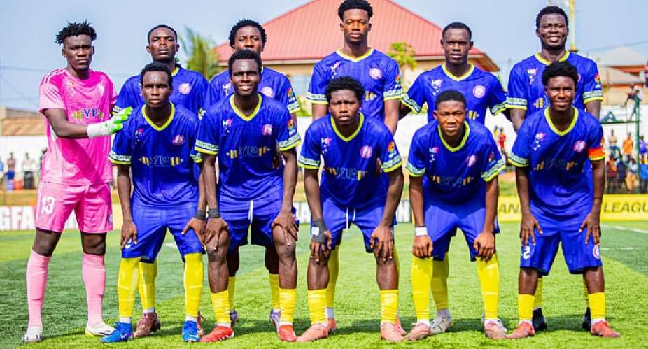2025/26 GPL: Vision FC charged by GFA Over misconduct in Swedru All Blacks clash