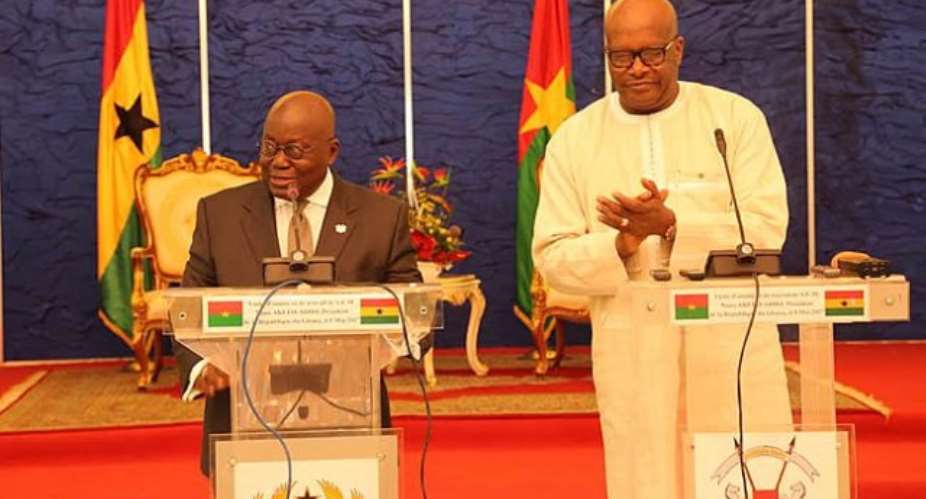 Ghana, Burkina Faso Pledge to strengthen bilateral ties