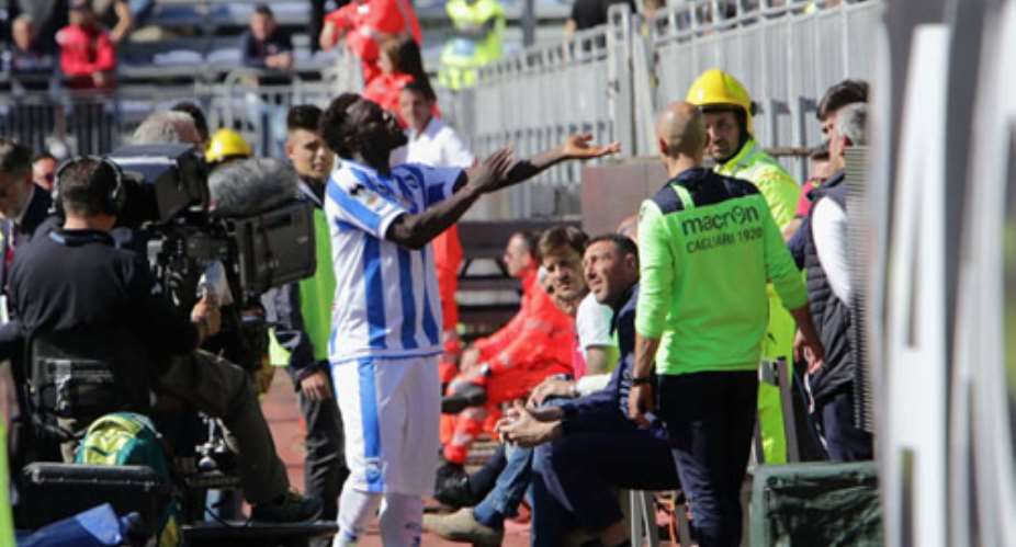 Sulley Muntari SNUBS cheeky award from TV station over racism protest