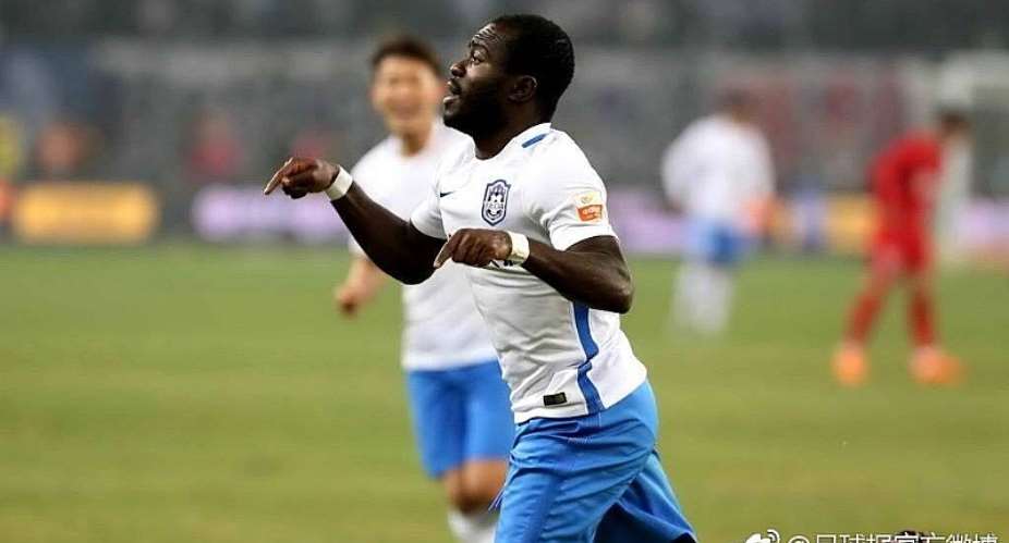 Frank Acheampong Scores Brace In Three Minutes In Tianjin TEDA's Win