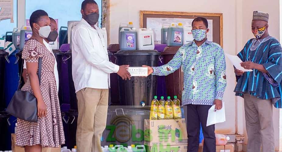 Toende Rural Bank supports Zebilla District health directorate with health equipment*