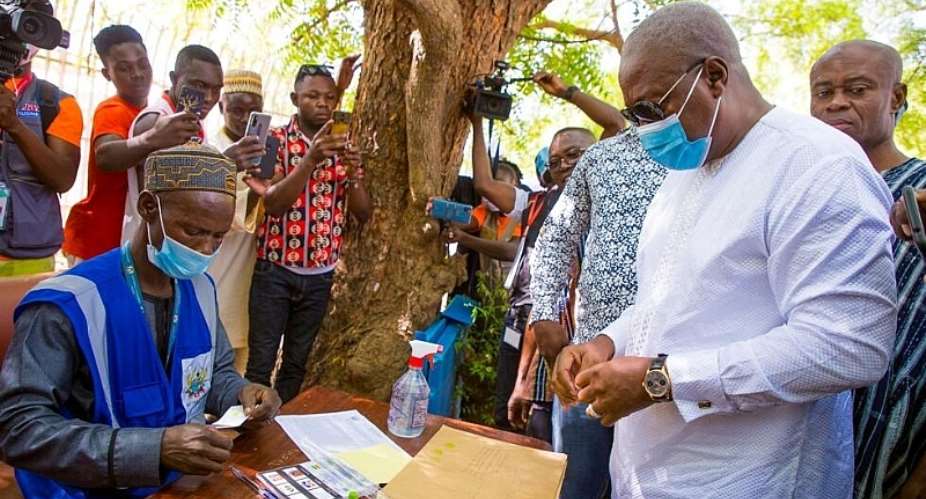 Register to vote to be part of the change we all want – Mahama urges non-registered eligible voters
