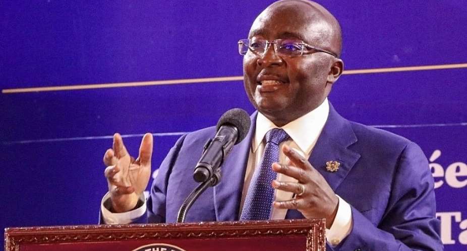 Dr. Mahamudu Bawumia, flagbearer of the New Patriotic Party NPP