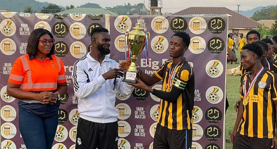 Big Peiro Company Limited  Revives Colts Football In Obuasi East