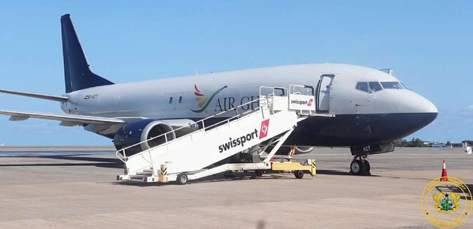 Air Ghanas New Boeing 737-400 Freighter Lands in Ghana, Boosting West Africa Cargo Capacity