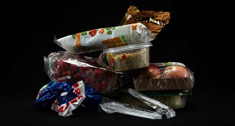 Single-use plastic packaging remains widespread in French supermarkets despite laws aimed at phasing it out by 2040, with bottled drinks accounting for nearly 40 percent of the sector’s plastic waste. - AFP - OLIVIER MORIN