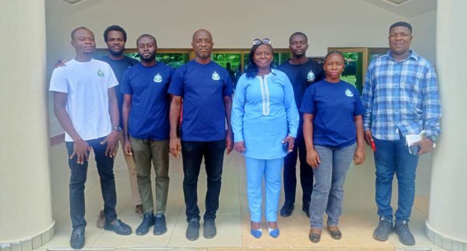 NACOC Eastern Regional Commander pays courtesy call on Upper West Akim DCE