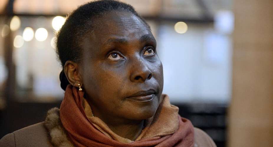 Agathe Habyarimana, widow of former Rwandan president Juvnal Habyarimana, whose killing triggered the 1994 genocide against the Tutsi. Her alleged role during the massacres remains at the centre of a long-running legal case in France. - AFP - BERTRAND GUAY