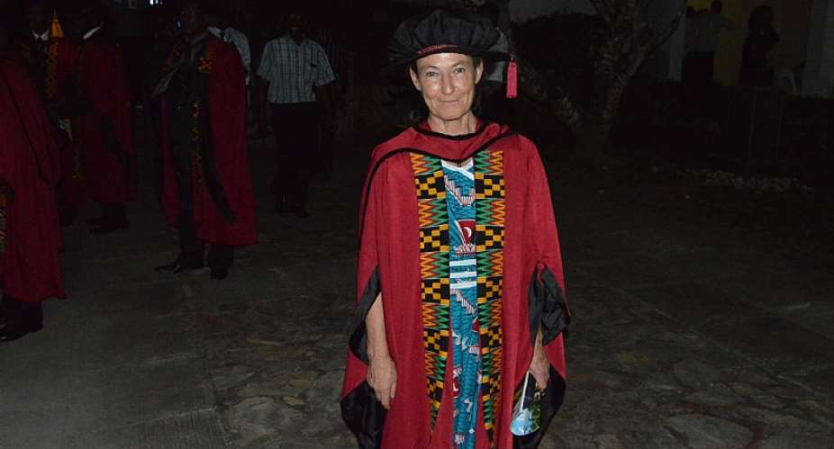 Dr Margaret McIntyre Takes A Bow; Prepares To Leave Ghana After 20 Years At University of Ghana
