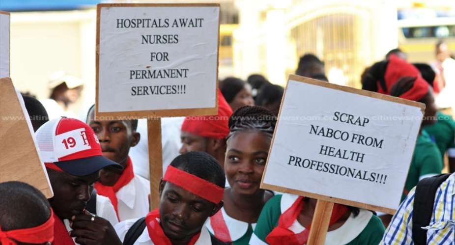 2020 Is coming – Jobless Nurses Warn Nana Addo Over NaBCo