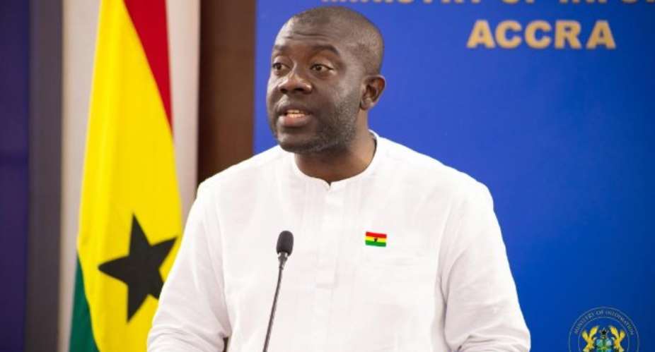 Information minister Kojo Oppong Nkrumah issued a government statement criticising the JoyNews documentary.