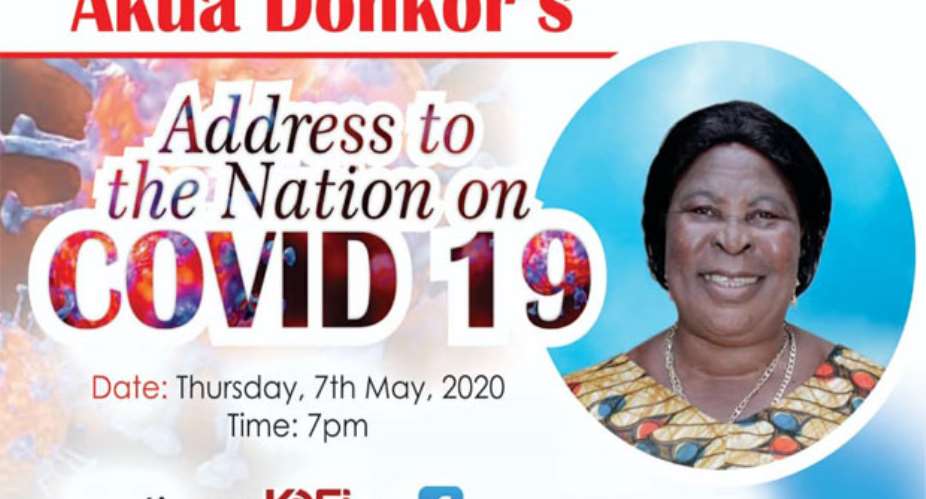 Covid-19: Akua Donkor To Address The Nation On Her 'Boyfriend's' TV