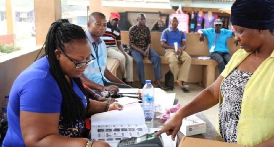 EC begins nationwide limited voter registration exercise today