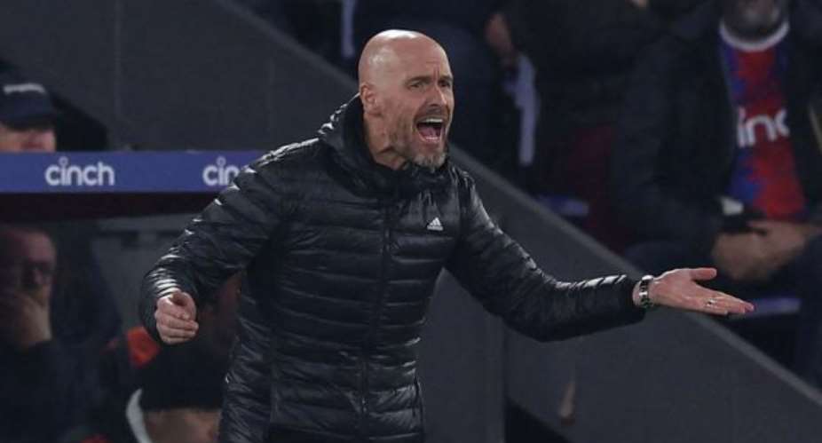 GETTY IMAGESImage caption: Erik ten Hag watched his Man Utd fall to their heaviest defeat of the season