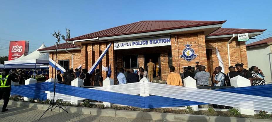UPSA gets ultra-modern police station as Interior Minister praises Mahama’s commitment to security