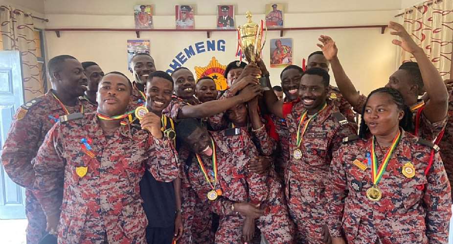 Ahafo Fire Service crowned champions of May Day Games 2025