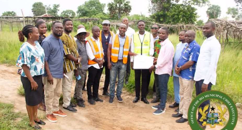 Ho Municipal Assembly hands over site for 24-hour economy market project at Titrinu