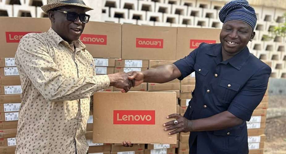 Upper East Region receives laptops for One Million Coders Programme
