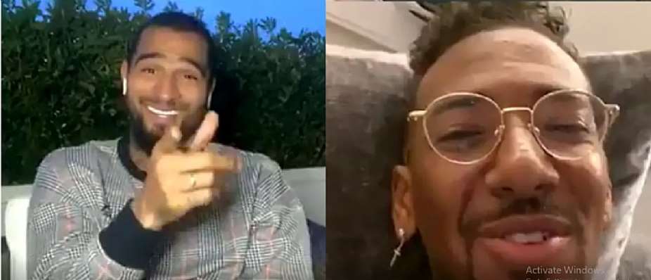 Watch Kevin Prince Boateng And Jerome Boatengs Full Instagram Chat VIDEO