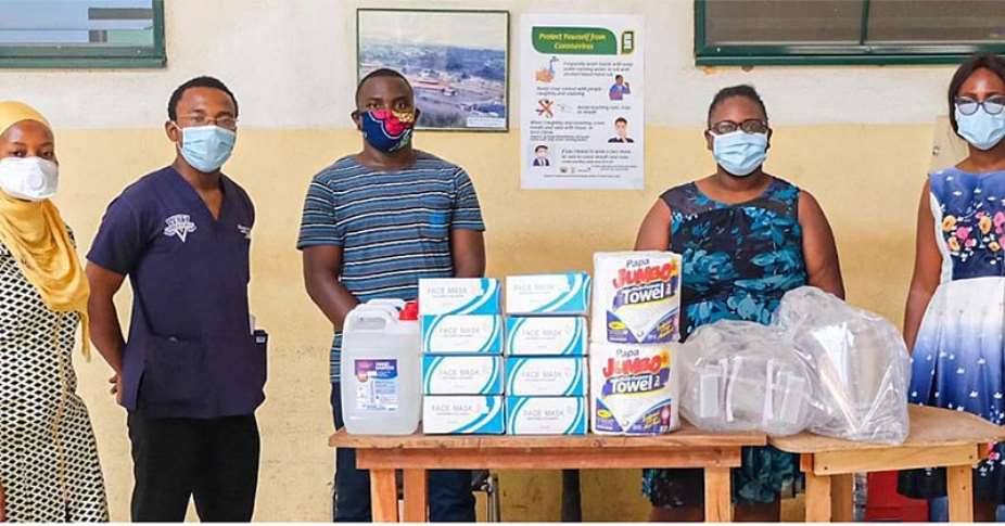 COVID-19 Fight: Community Pharmacy Supports Begoro Hospital