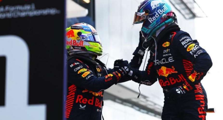 Max Verstappen and Sergio Perez's one-two finish was the 26th for the Red Bull team