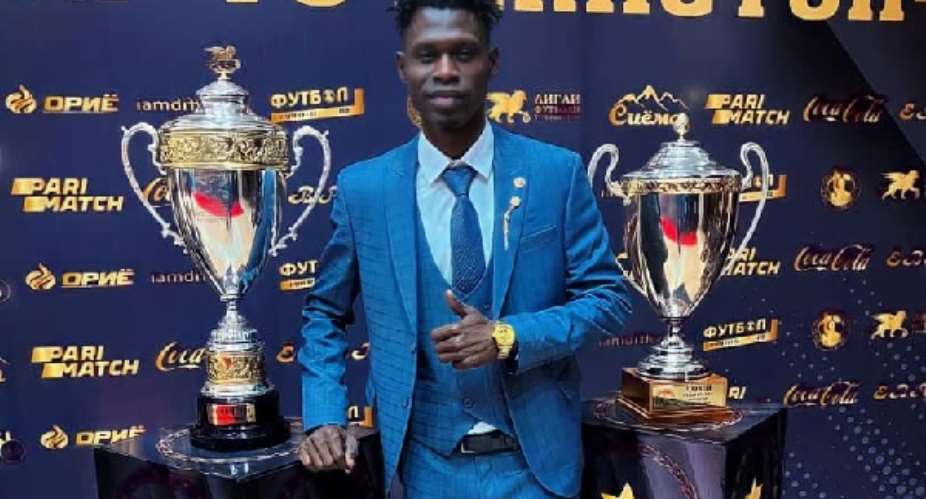 Samuel Ofori leads FC Ravshan Kulob to victory in Tajikistan Super Cup, named best foreign player