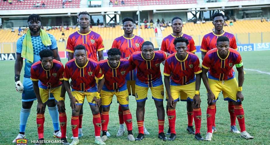 202324 GPL: Glid Otanga out as Hearts of Oak announce squad for Berekum Chelsea encounter