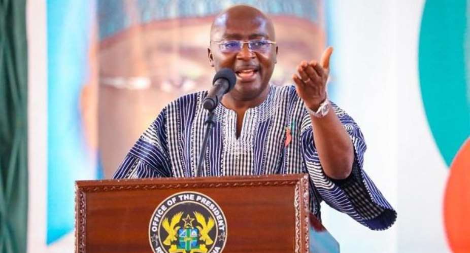 Vice President and flagbearer of the NPP, Dr. Mahamudu Bawumia