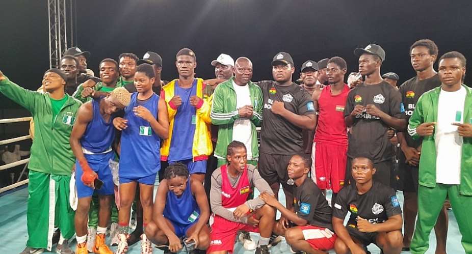 Ghana Boxing Federation (GBF) hosts Nigerian counterparts in thrilling international friendly