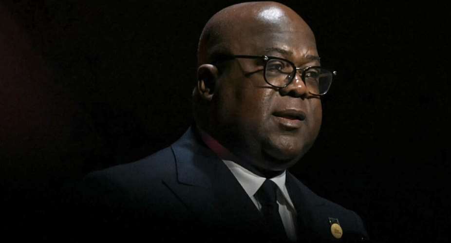 The Democratic Republic of the Congos President Felix Tshisekedi at the Global Gateway Forum 2025 in Brussels, Belgium, on 9 October 2025. -  AFP - NICOLAS TUCAT