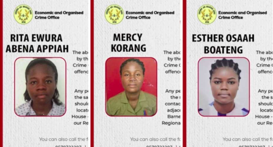 EOCO declares three women wanted