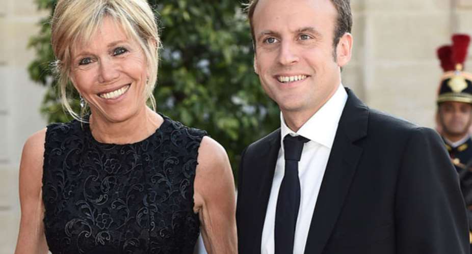 Macron and Brigitte