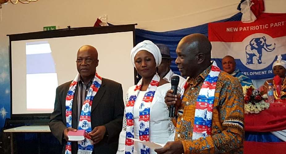NPP Germany Swears In Rebecca Adjei-Sarpong As New Chairperson