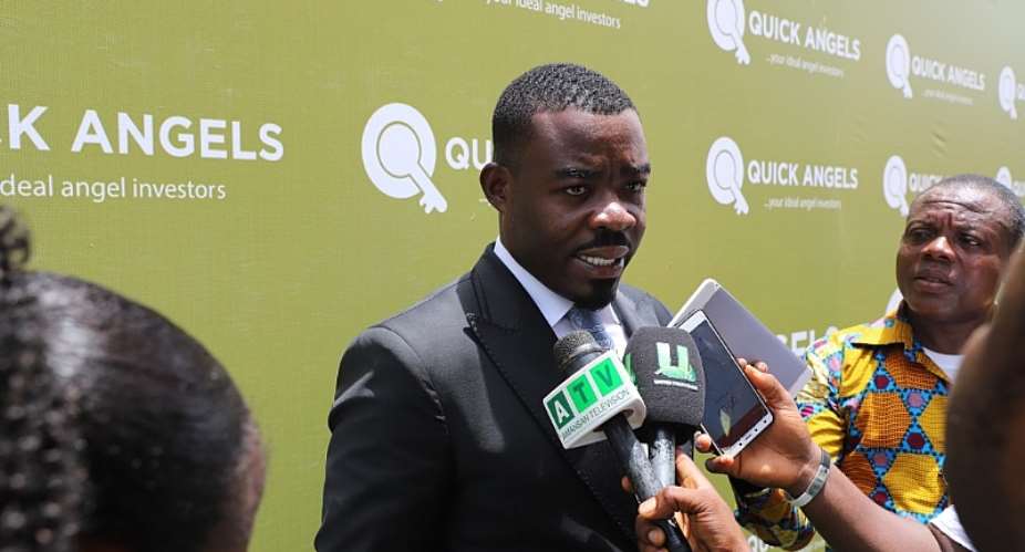 Chartered Accountant, Richard Nii Armah Quaye, who is also the Chief Executive Officer CEO of Quick Angels.