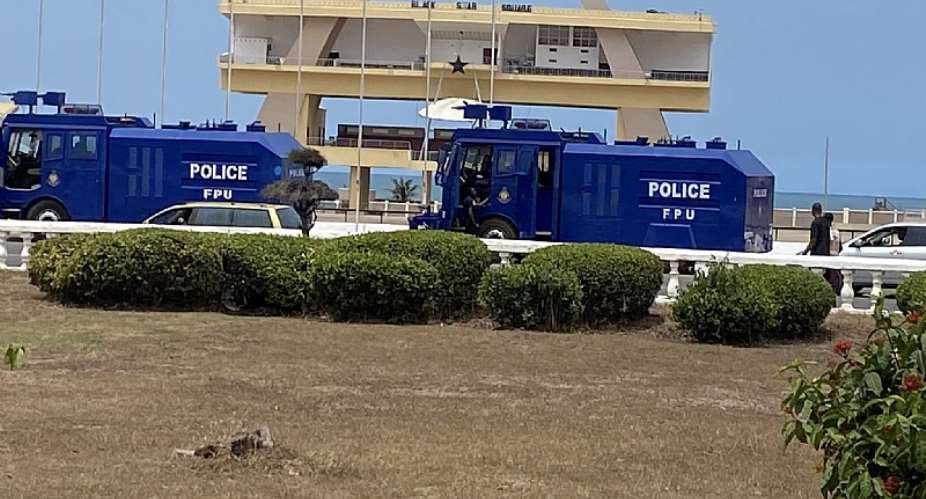 Police deployed to Black Star Square to counter any secret FixTheCountry protest