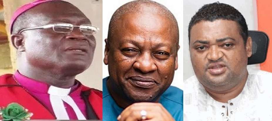 Bishop Bosomtwe Ayensu is corrupt, he stole 200k in Obuasi Methodist Church — Yamin defends Mahama
