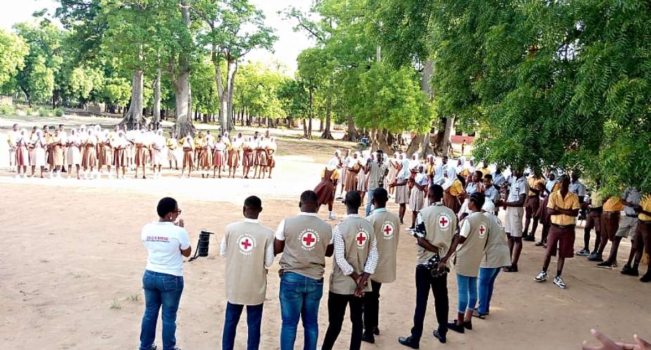 Upper West Regional Branch of Ghana Red Cross Society marks World Red Cross Day with school outreach