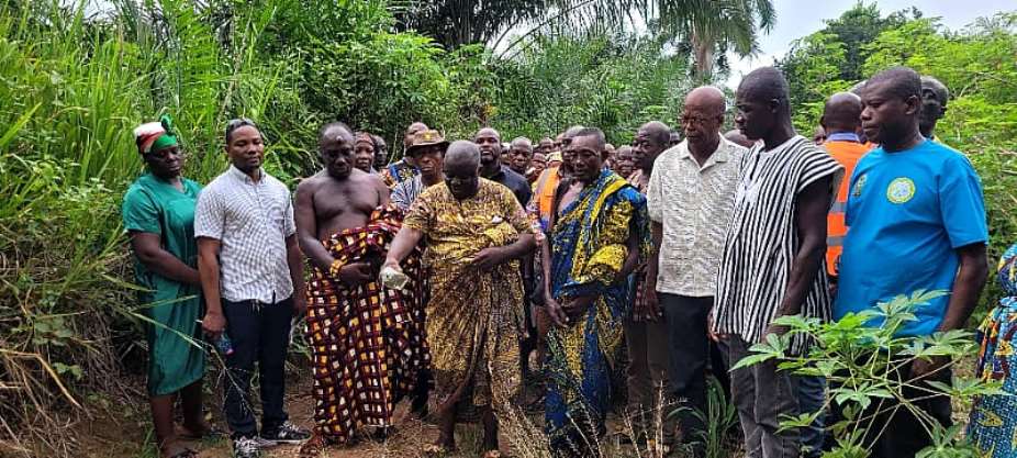 Site forAdakluDistrict 24-hour economy market handed over to contractor