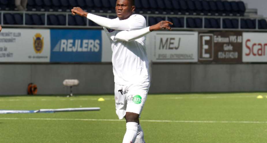 Swedish-based Ghanaian midfielder Kwame Bonsu jailed for raping and assaulting wife