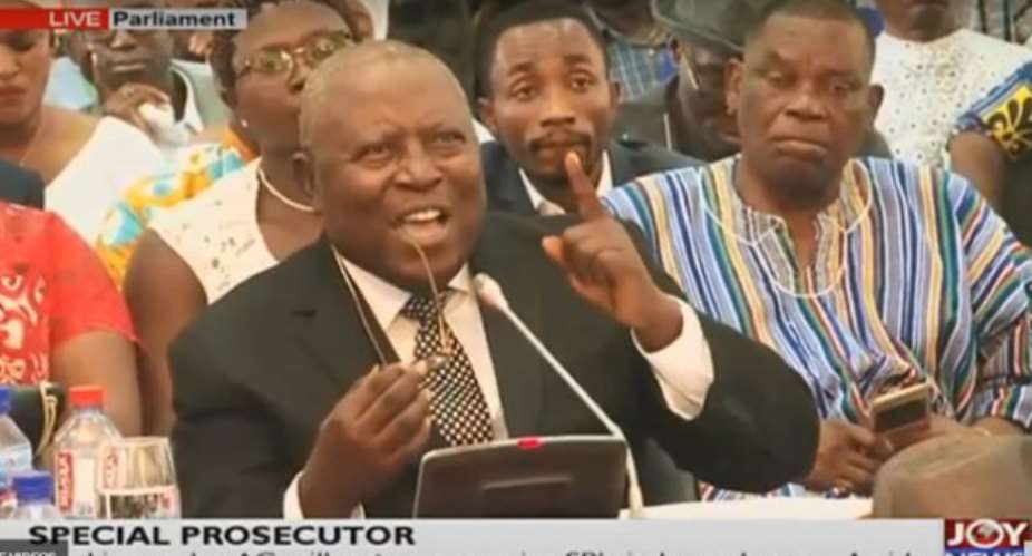 Lawyers for Mahama Ayariga argue that Mr. Martin Amidu was above 65-years as at the time he was nominated and approved as Special Prosecutor.