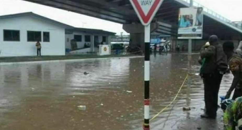Accra Floods Following Heavy Downpour