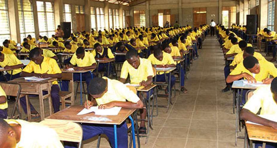 BECE Candidates in exams