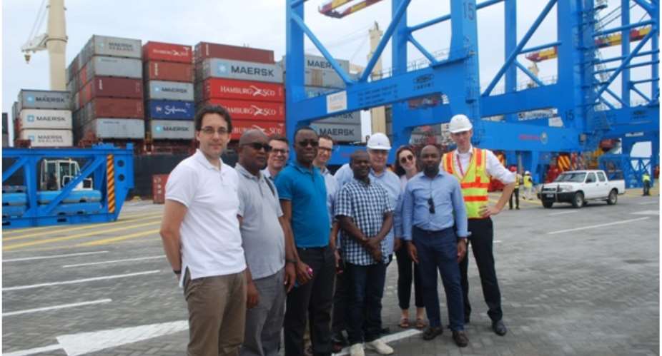 IMF Mission Team Visits Meridian Port Services