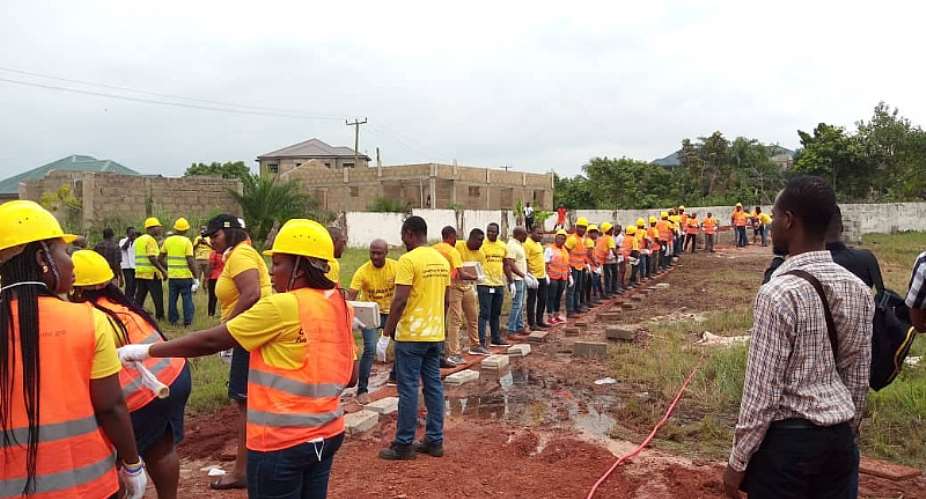 MTN Staff To Build Dormitory For WAG Vocational Training Center