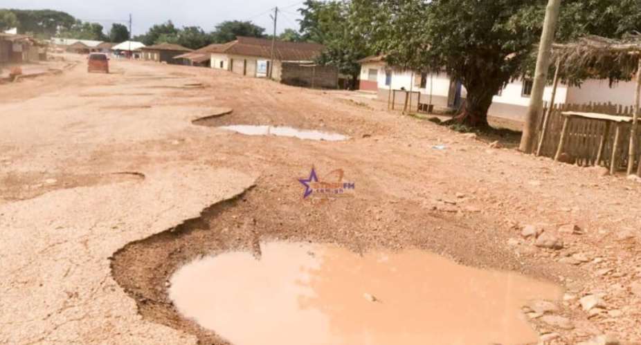 Potholes on Eastern Corridor Road now dams, say angry residents