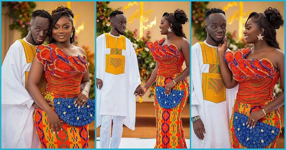 I didn’t want to have an awkward face —Akwaboah explains reason he wiped his lips after kissing bride